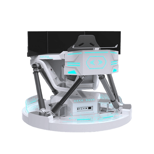 3 Screen racing car - Image 3