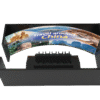 A detailed curved LED display showcasing vibrant images of China, ideal for travel exhibitions and promotional events to attract tourists and highlight travel destinations.