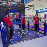 4 Players VR Standing Platform – VR Shooting Simulator for Arcade