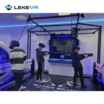 4 Players VR Standing Platform – VR Shooting Simulator for Arcade