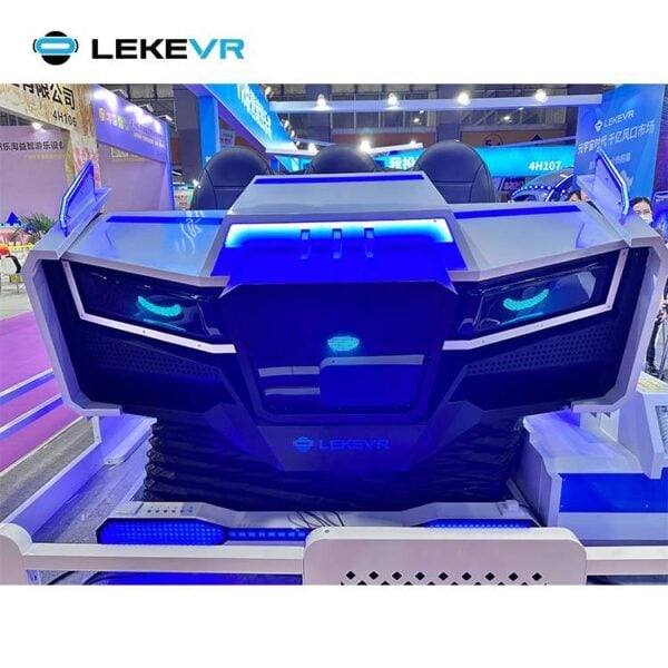 VR Car Simulator. Advanced VR racing car simulator for immersive driving experiences. Perfect for entertainment, training, and exhibitions. Featuring realistic design and interactive controls by LEKEVR.