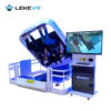 Immersive VR simulators for interactive amusement park attractions and entertainment venues, featuring comfortable seats, realistic visuals, and advanced technology to enhance visitor engagement.