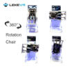 Innovative VR Rotation Chair. Immersive 360-degree virtual reality experience with LEKEVR's rotation chair, designed for realistic VR gaming and training. Perfect for enhancing user engagement through immersive technology.
