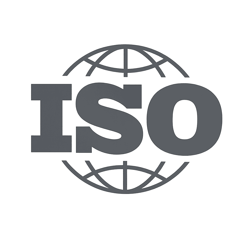 Home 62 ISO certification logo representing quality standards and international compliance for export and trade.