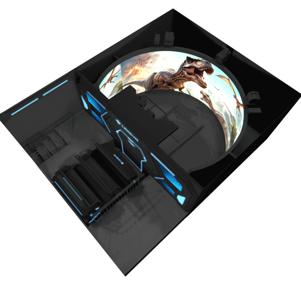 5D 7D Interactive Cinema | Immersive Tunnel Ride System