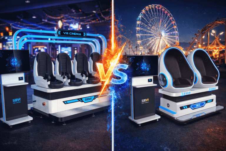 VR Cinema 2-Seat vs 4-Seat