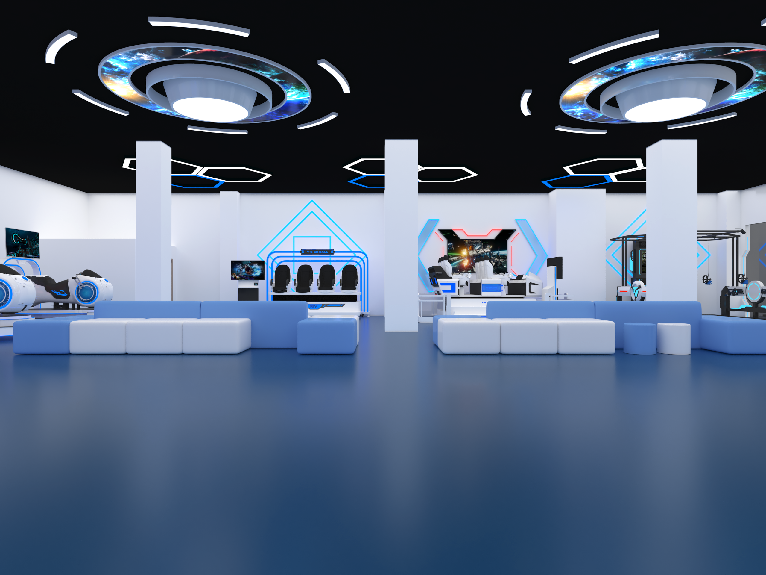 LEKE VR Factory - Commercial 3D Site Design View