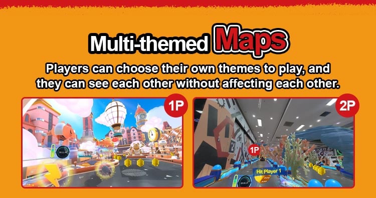 One race, every VR Kart player in their own themed world