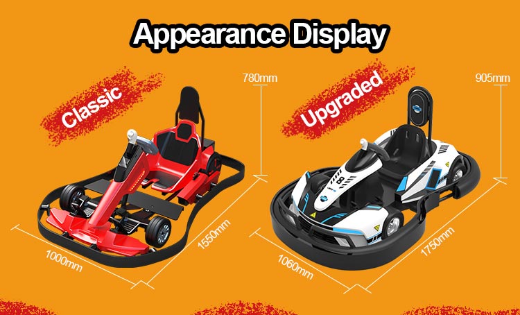 Two VR Go Kart models for commercial venues