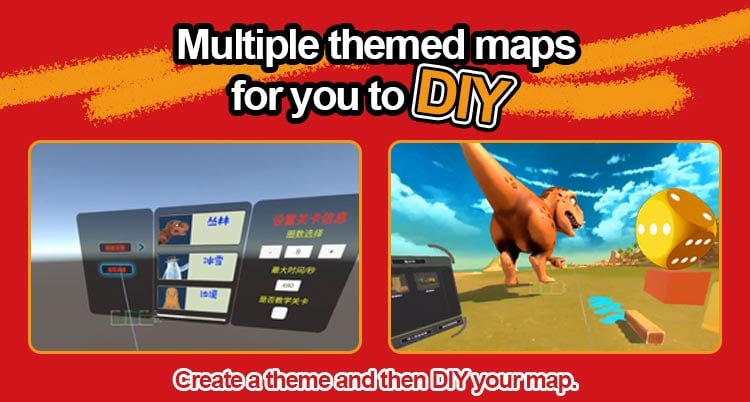 DIY track design in LEKE VR Go Kart operator software