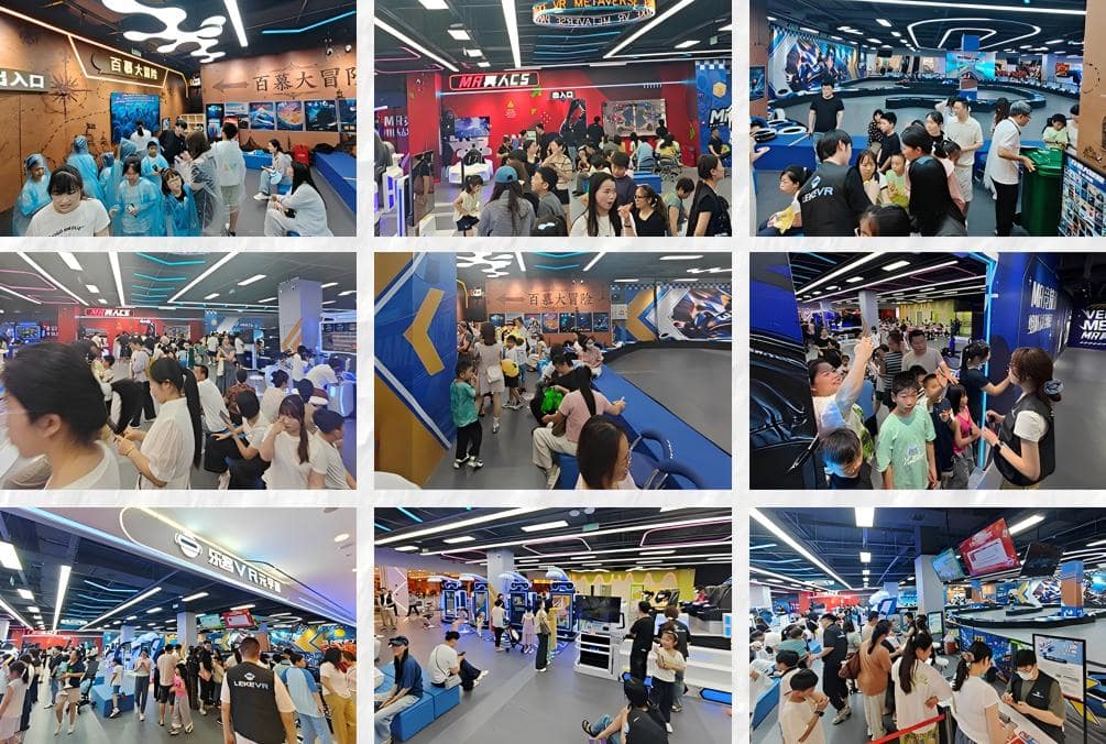 Top 5 to 10 most popular VR equipment ranked by customer play count at LEKE VR Changsha store