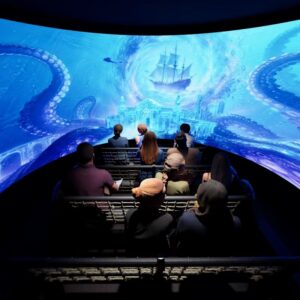 Naked Eye 3D Arc-Screen Theatre | 240° Cinema Attraction